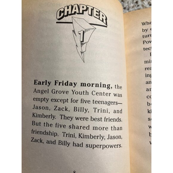 Mighty Morphin Power Rangers Vintage Books Lot of 2 - Picture 9 of 10